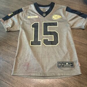 NFL Tan and Black Jersey Athletic Style